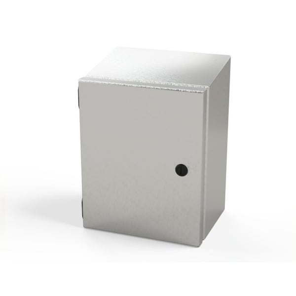 1/4 Turn Latch Electrical Enclosures, 10 in H, 6 in D, 8 in W, NEMA 3R, 4, 4X, 12, 13